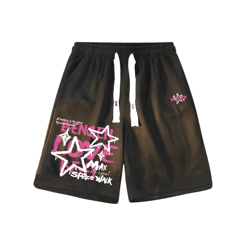 BENGEN Casual Shorts Unisex-0