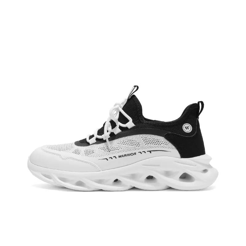 WARRIOR Casual Shoes Men Low Top White/Black/Beige/Coffee/Orange/Black-2