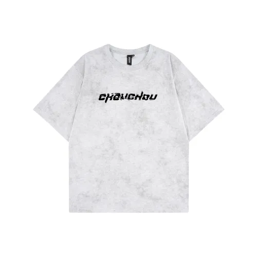 CHOUCHOUS Drop Shoulder Sleeve T Shirt Women's