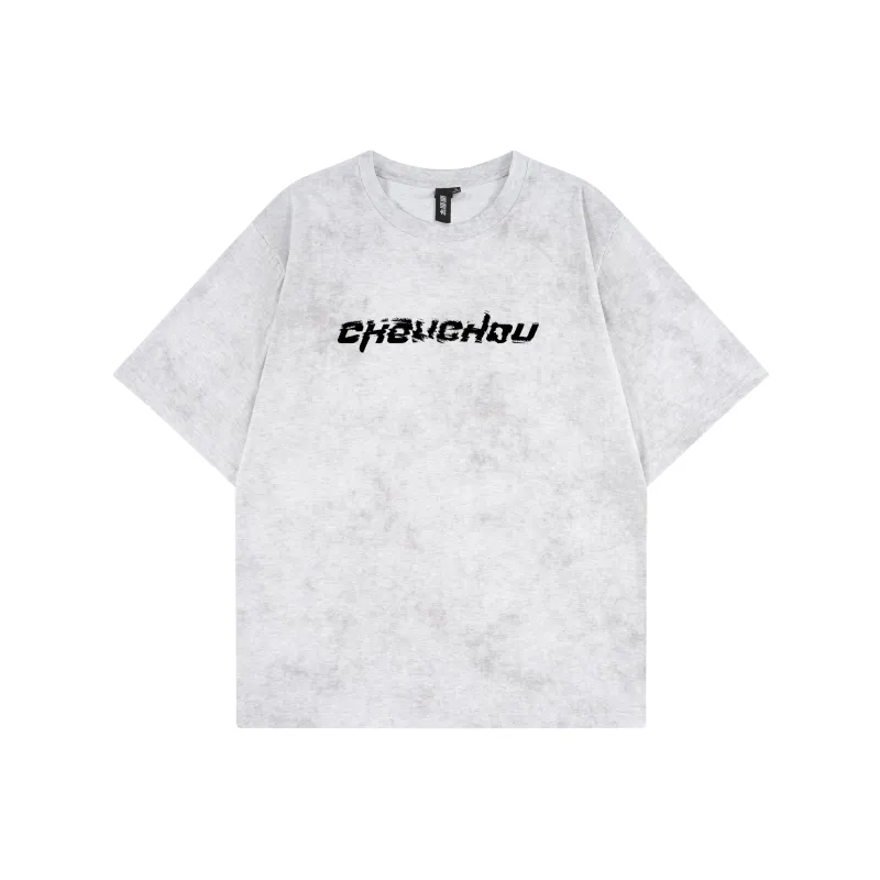 CHOUCHOUS Drop Shoulder Sleeve T Shirt Women's-4