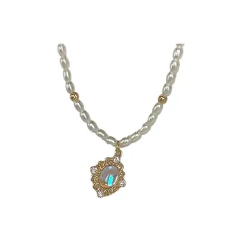 Andaozi Pearl Necklaces Women's
