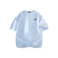 [Heavyweight 100% cotton]Glacier Blue (Mz Day and Night Chest Logo)