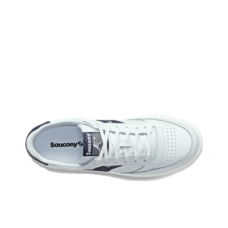 Saucony Jazz Court Pu White Black-3