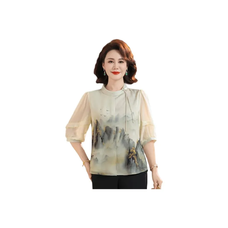 PIERRE CARDIN Chiffon Shirt Women's-0
