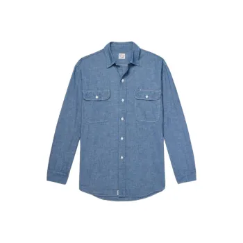 Orslow Shirts Men Blue