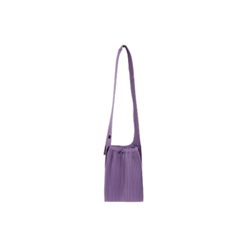 Homme Plissé Issey Miyake Polyester Shoulder Bag Women's Purple-0