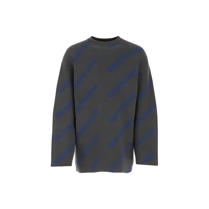 Balenciaga SS21 Sweater Men's Gray-0