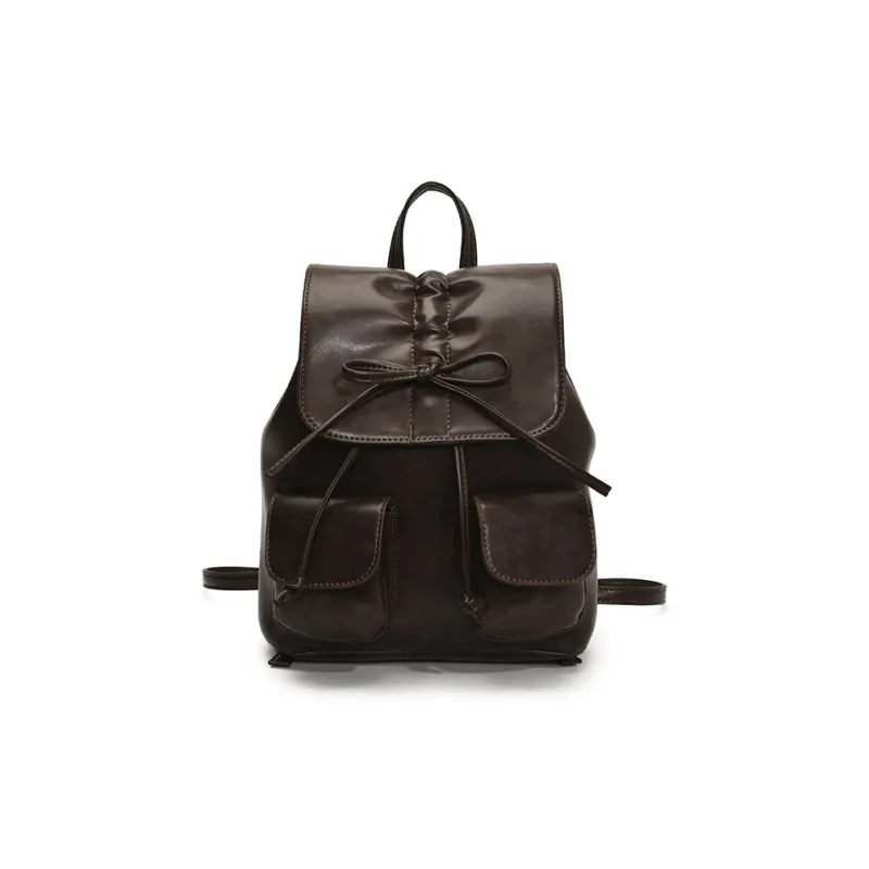 BGAY PU Backpack Women's Pink/Coffee-7
