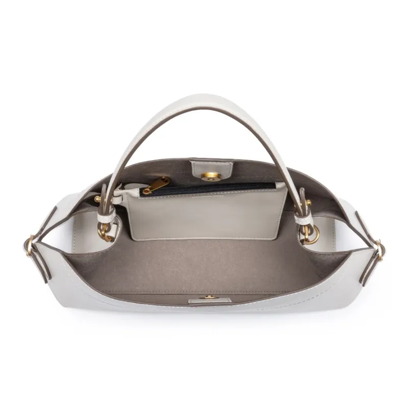 Chrisdien Deny Cow Leather Handbag Shoulder Bag Regular Women's Multicolor-4