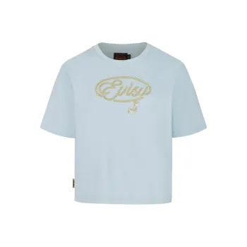 EVISU T Shirts Women's Light Blue