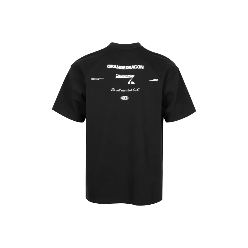ORANGE DRAGON 2025 Summer T Shirt Unisex Black, White, Pink, Green-4