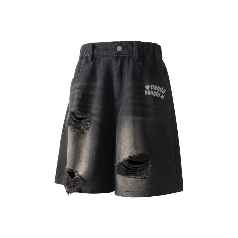 Kung Fu Panda Denim Shorts Unisex-0
