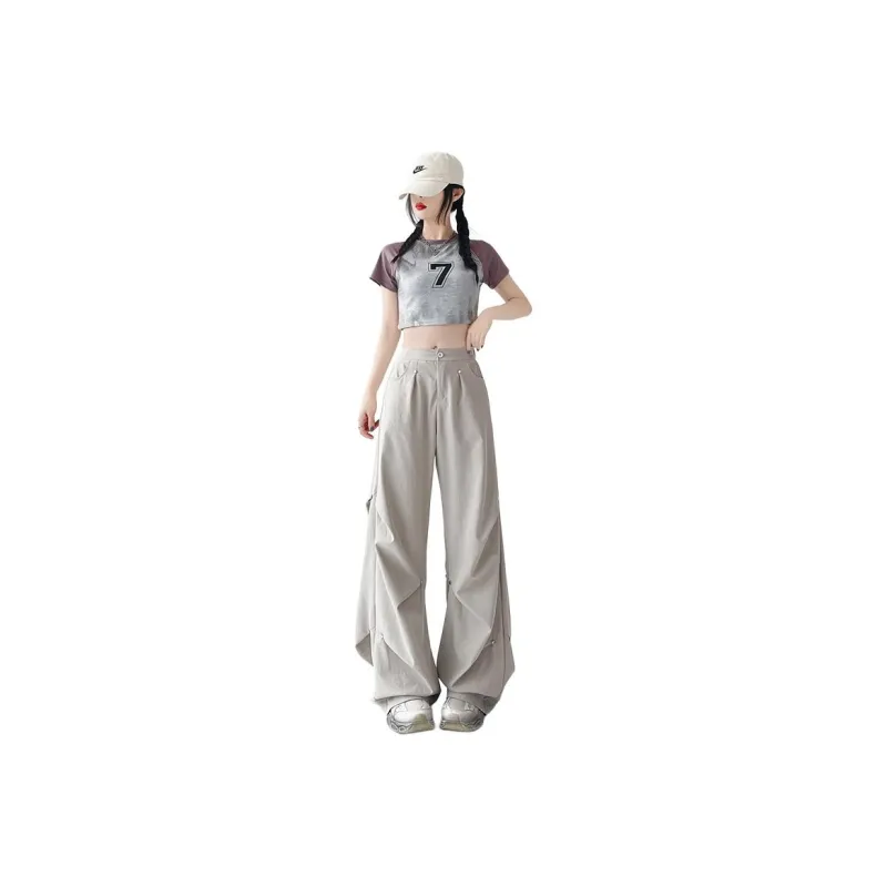 Flowers In Water Cargo Pants Women's-3