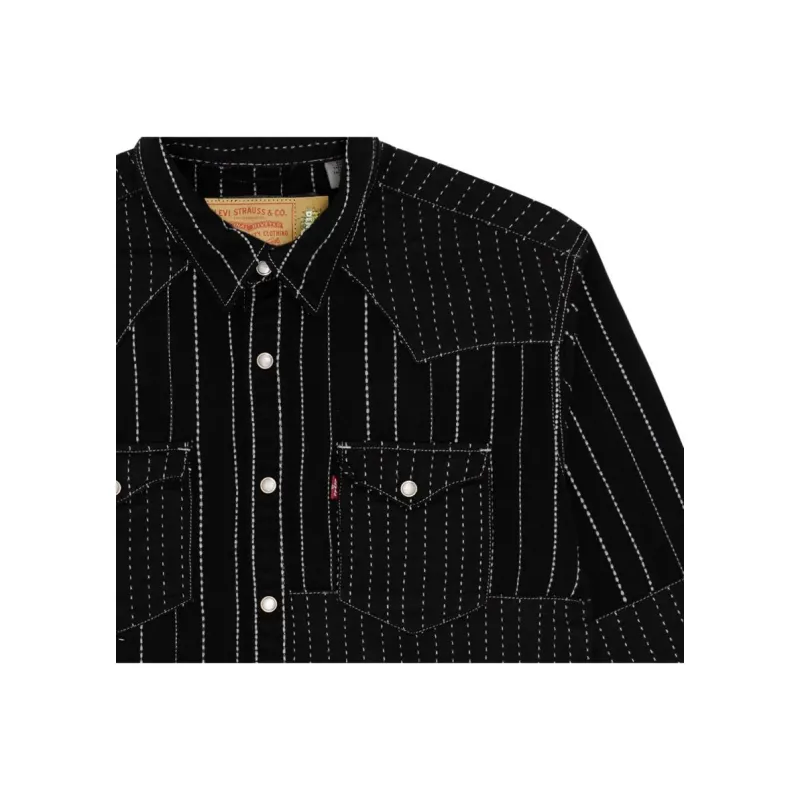 Denim Tears Peace Patchwork Western Button Up-2