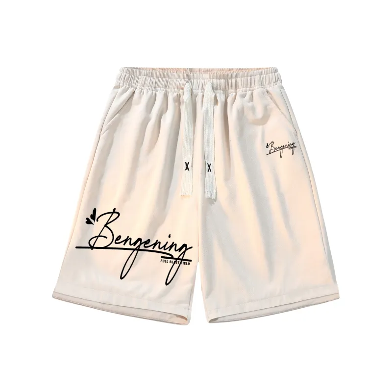 BENGEN Casual Shorts Unisex-4