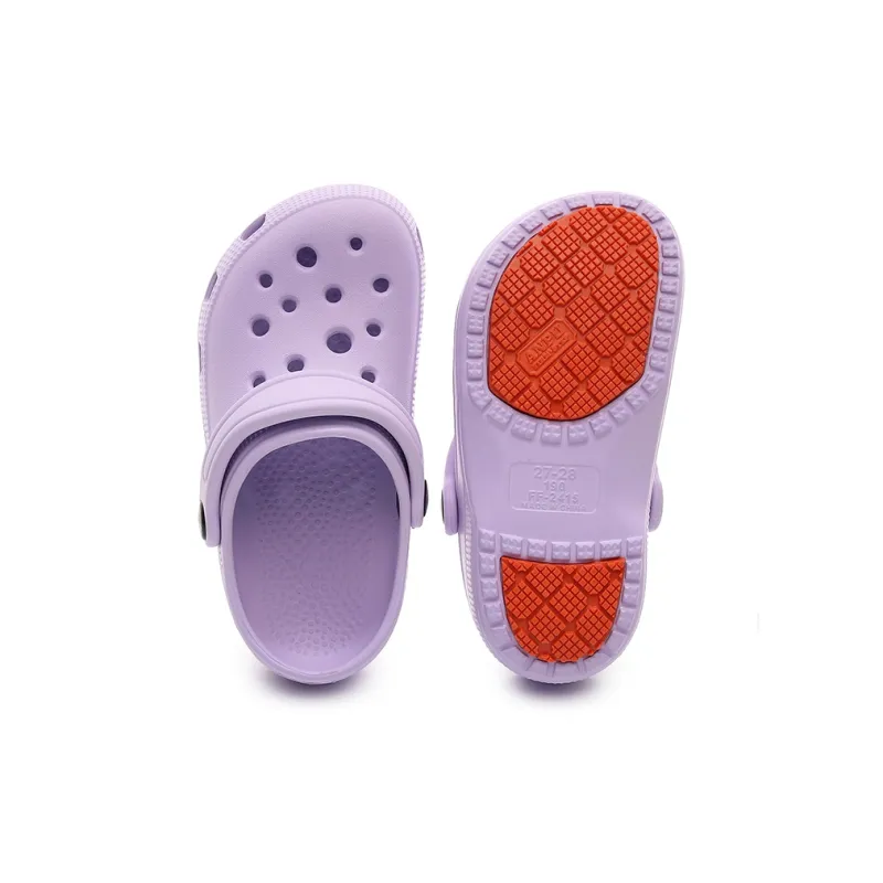 XGGC Summer Outerwear Closed Toe Breathable Odor Resistant EVA Slip Resistant Platform Kids' Slip Resistant Clogs-12