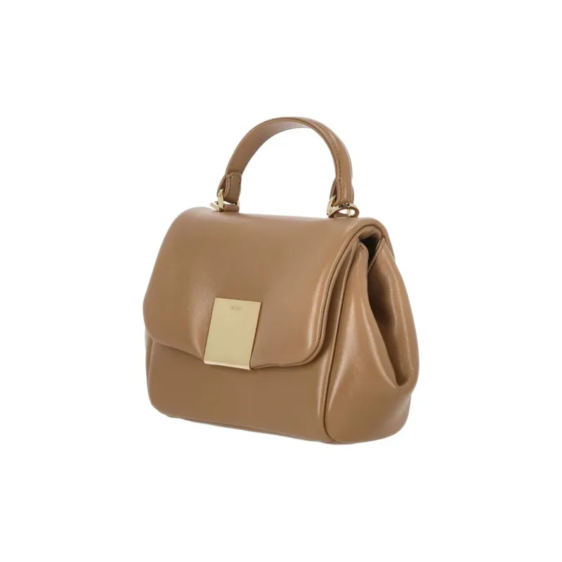 Rodo Calfskin One Shoulder Handbag Women's Tobacco Brown-1
