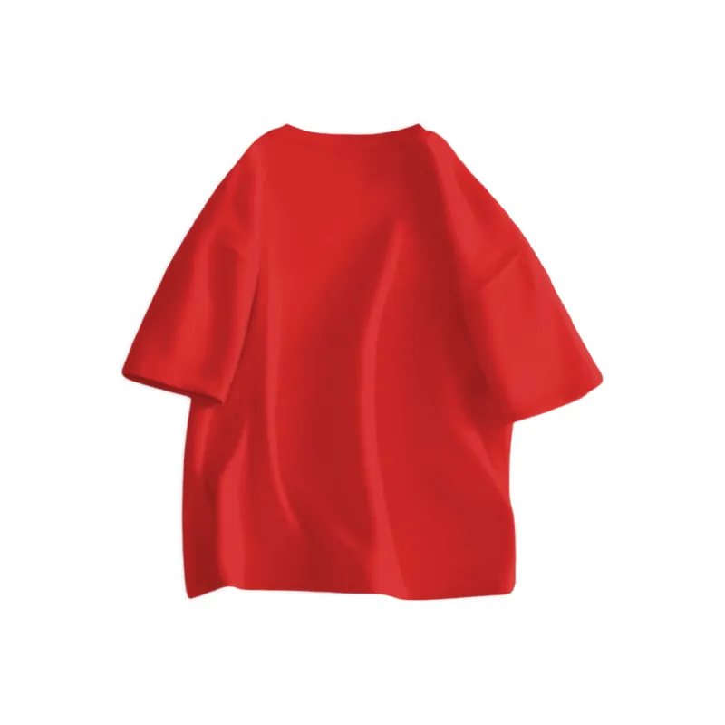 PLAY SCAN Drop Shoulder Sleeve T Shirt Women's-13