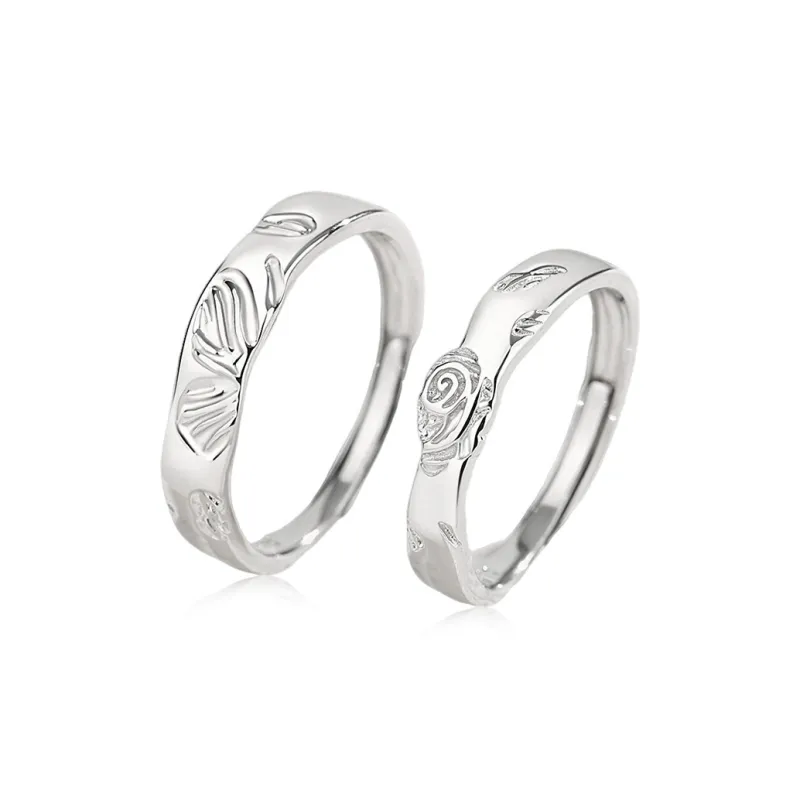 MINGTAIZHUBAO S925 Silver Rings Unisex-0