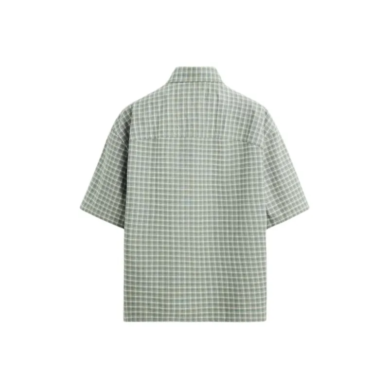 ZARA Shirts Men Gray Green-1