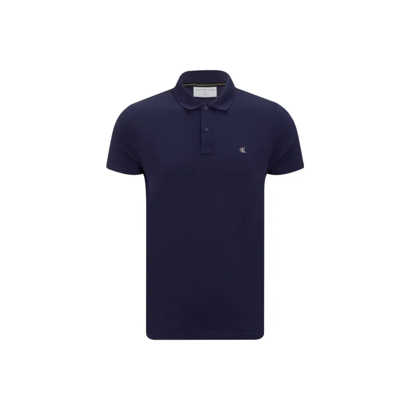 CALVIN KLEIN Polo Shirt Men's Blue-0