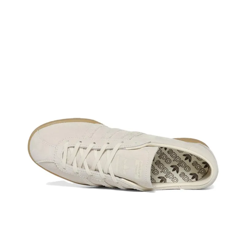 Adidas Originals Tobacco Anti Slip Wear Resistant Low Top Skateboard Shoes Unisex Ecru-3