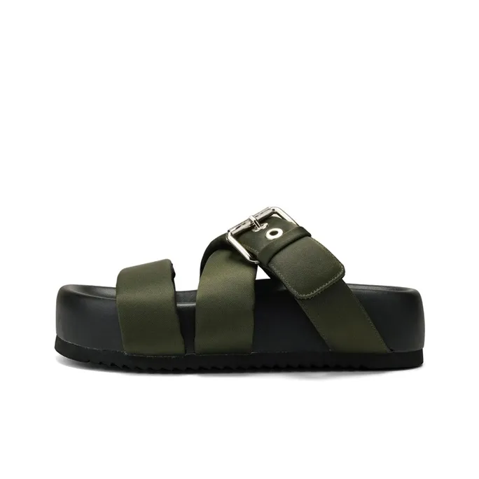 SGIRL TWTW PU Polyurethane Slip Resistant Abrasion Resistant Slide Slippers Women's Jasper-0
