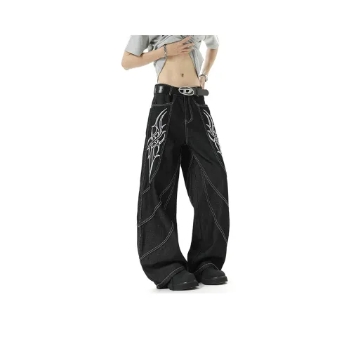 TELENT Jeans Unisex Black