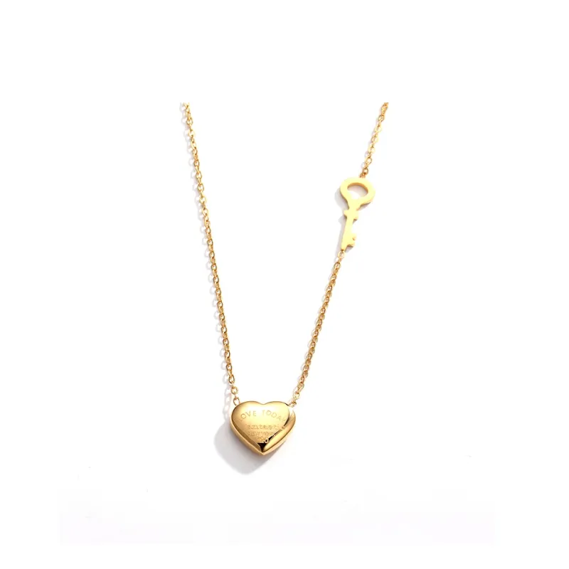 Zoo Jewel Titanium Steel Necklaces Women's-0