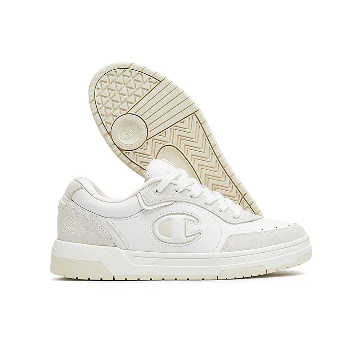 Champion Balance Low Top Skateboard Shoes Unisex Milk White/Linen-3