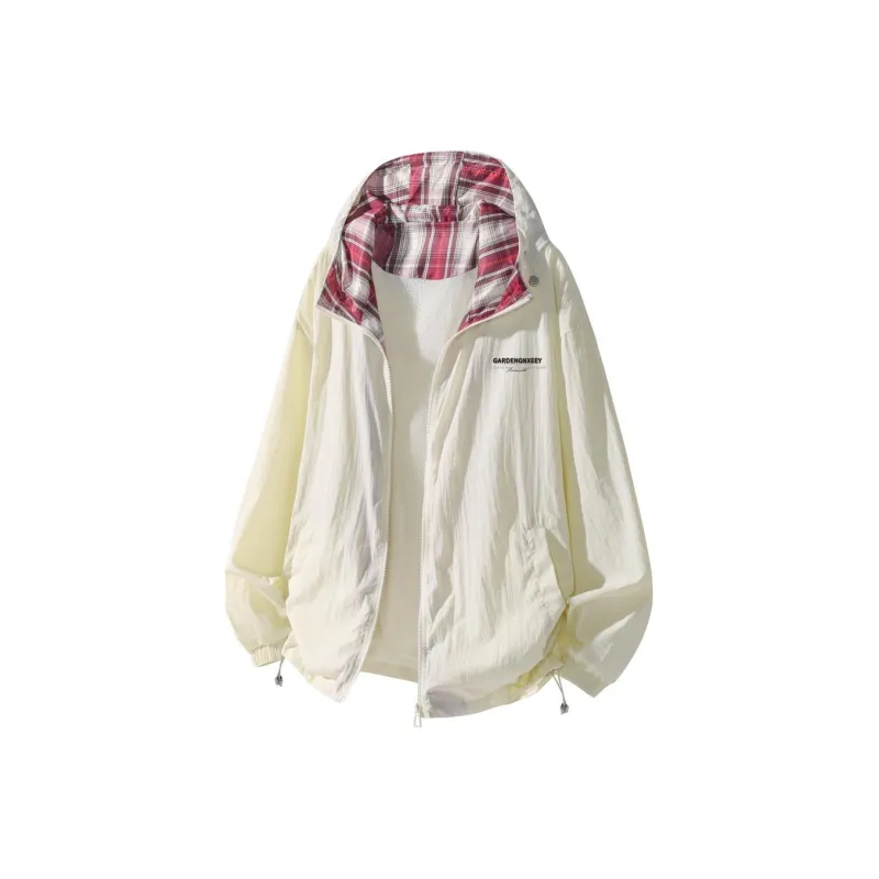 Qnxeey UV Protection Sun Protection Clothing Unisex-18