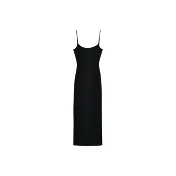 ZARA Slip Dresses Women's Black