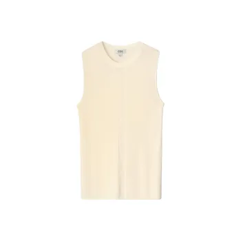 COS Tank Tops Women's Ecru