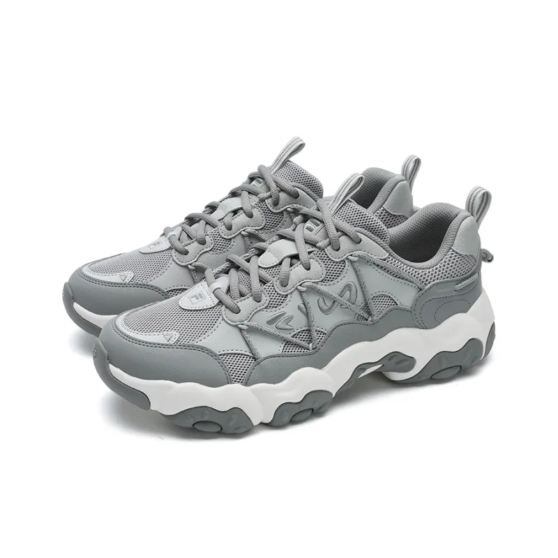 FILA FLUID 6 Low Top Running Shoes Men's Gray-2