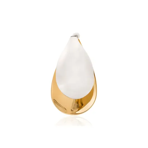 Charlotte Chesnais Two tone Petal shape Earring
