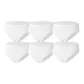 White - 6 pieces pack
