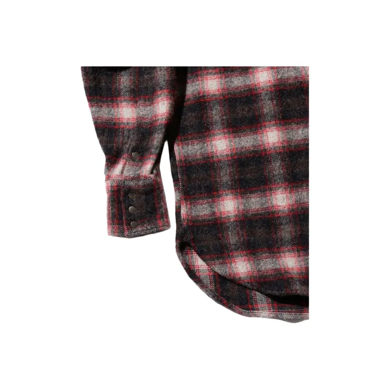 Beams Checked Western Shirt-2