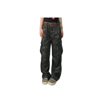 KWER Jeans Unisex Camouflage
