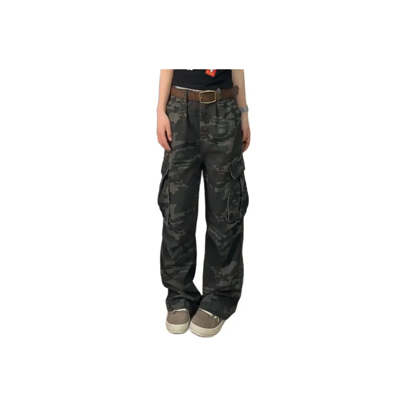 KWER Jeans Unisex Camouflage-0
