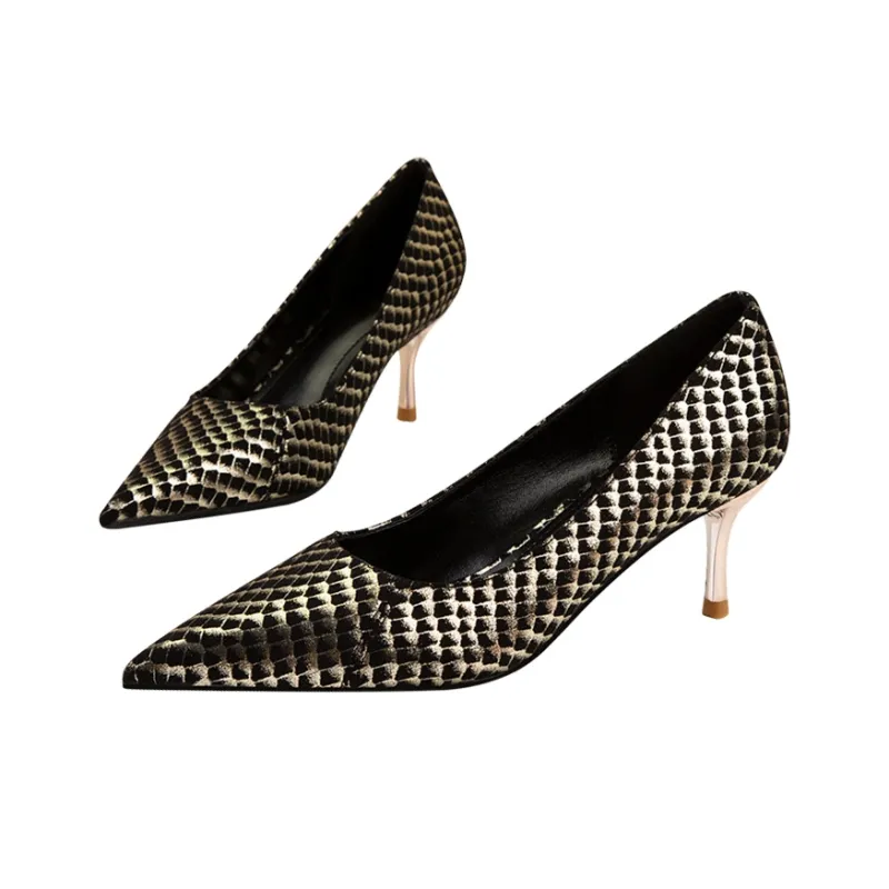 MCKP Slim Heel High Heels 6cm Women's-2