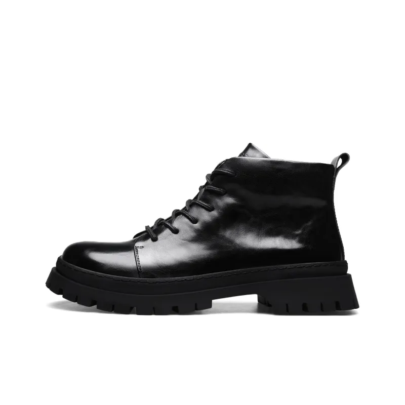 D FUSE SCANDINAVIA Ankle Boots Men's Black-5