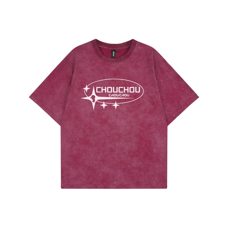CHOUCHOUS Drop Shoulder Sleeve T Shirt Women's-10