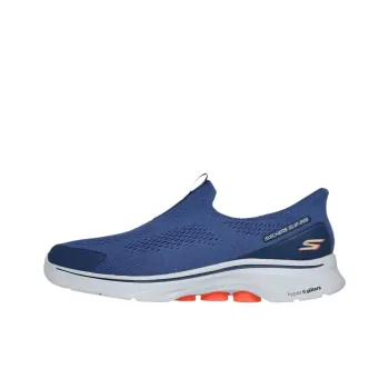 Skechers GO WALK 7 Low Top Casual Shoes Men's Blue