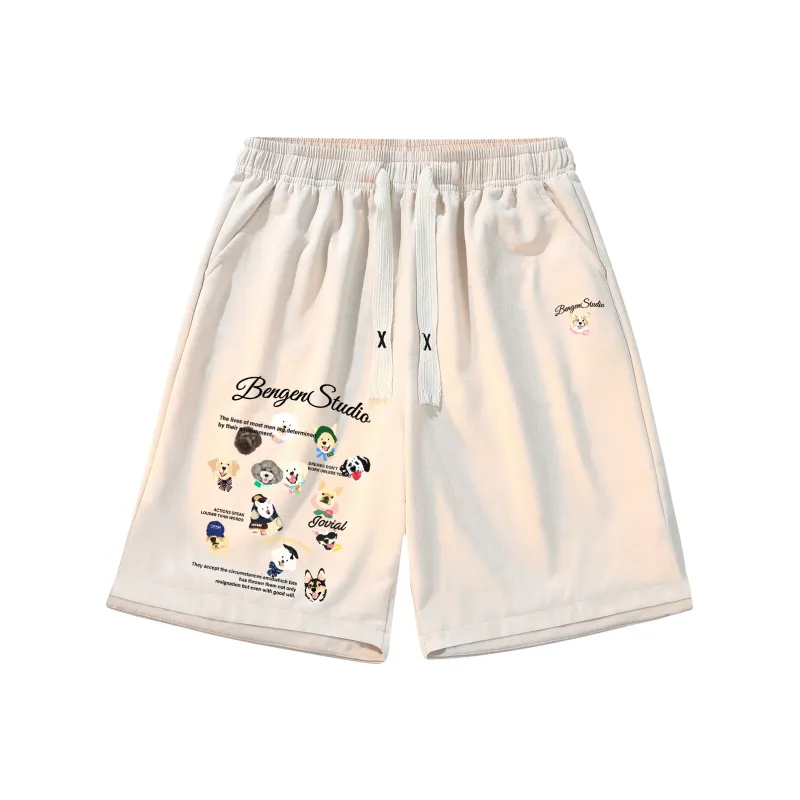 BENGEN Casual Shorts Unisex-4