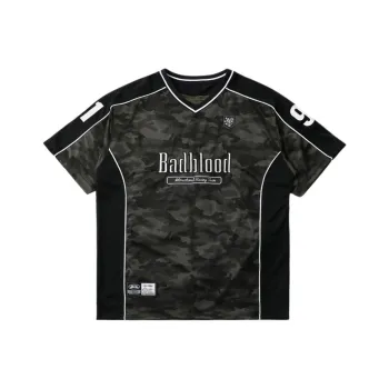 Badblood T Shirts Women's Green Camouflage