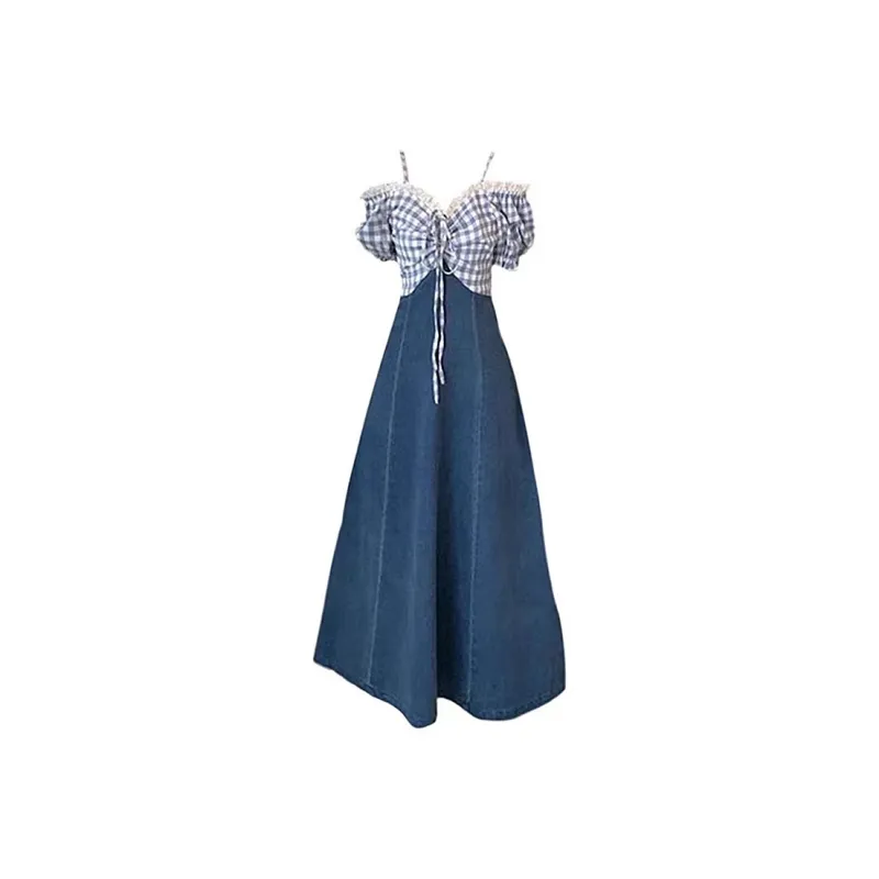 Mu Xiao Xin Short Sleeved Dress Women's-0