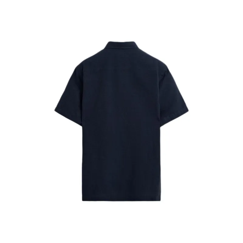 ZARA Shirts Men Deep Sea Blue-1