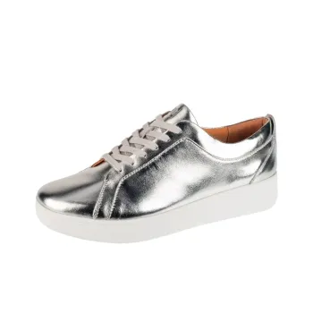 FITFLOP Rally Low Top Casual Shoes Women's Silver