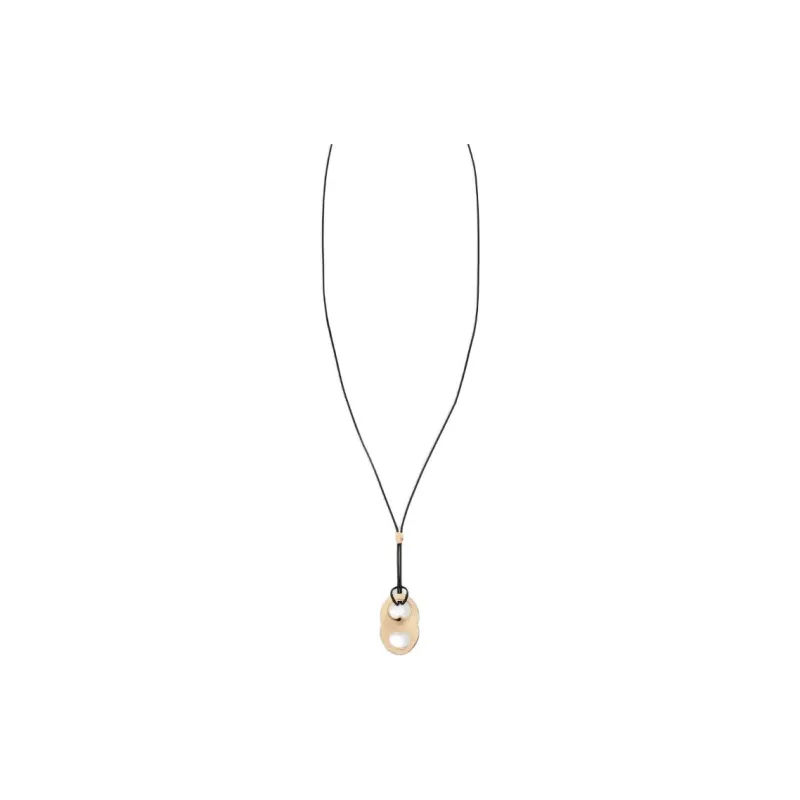 TORY BURCH Leather Necklace-0