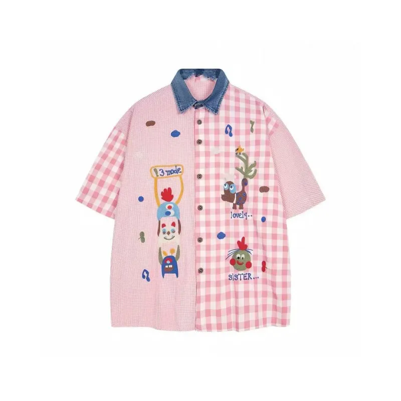 ABCMININ Shirts Women's Pink-0